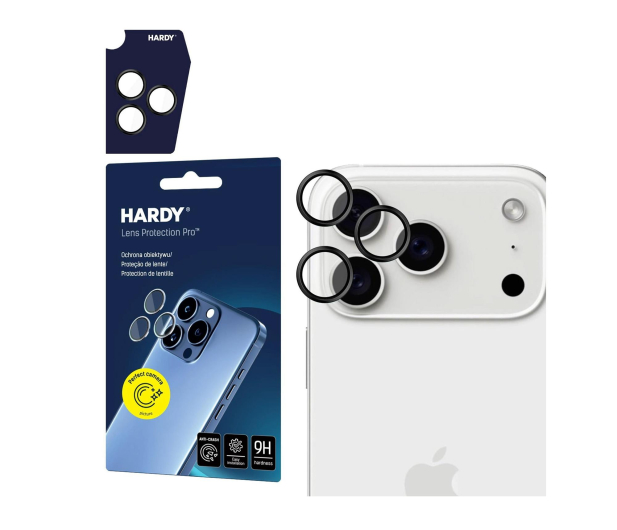 3MK HARDY Lens Protection Pro Black do iPhone 17 Pro/17 Pro Max 5903108664271 - 1360736 - zdjęcie
